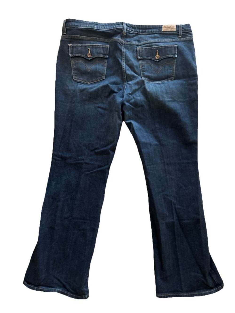 Levi's Signature Authentic Boot Cut Jeans Size Women's 22W  Blue Denim